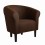 Fauteuil Club Monaco marron