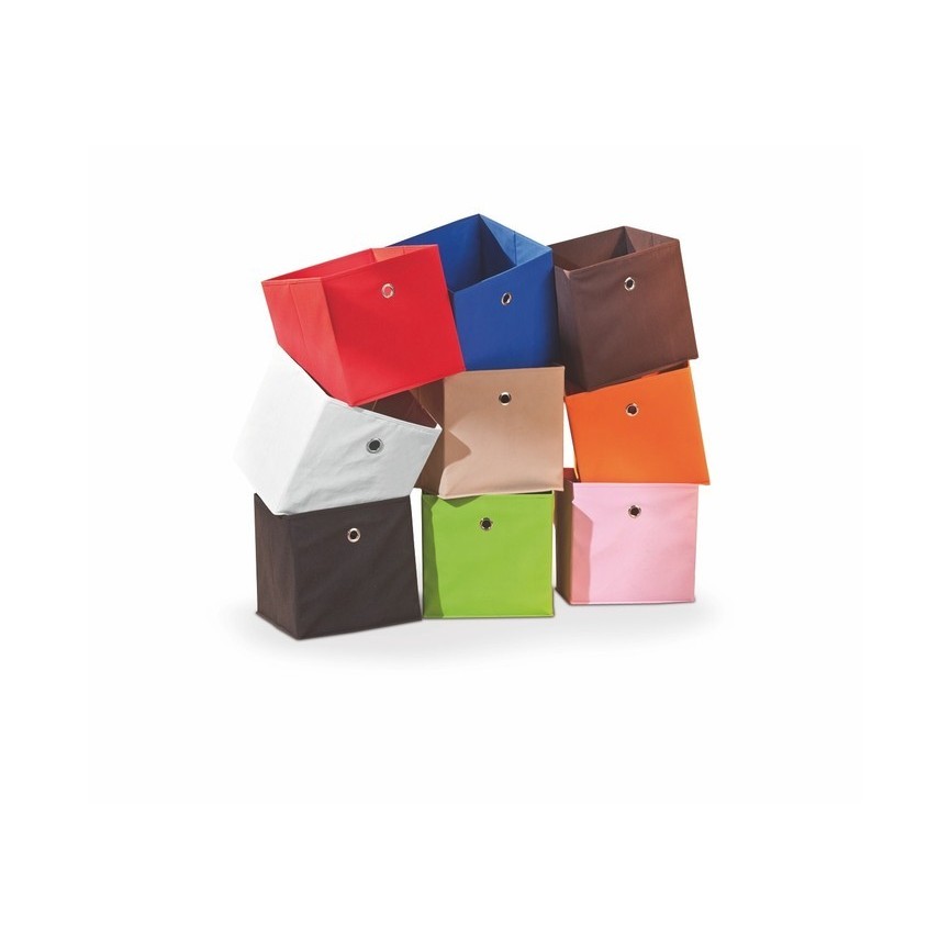 Caja de almacenamiento plegable de lote rosa de 20, 32x32x31 cm