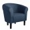 Fauteuil Club Monaco bleu