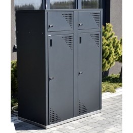 Box de rangement pour vélos et trottinettes